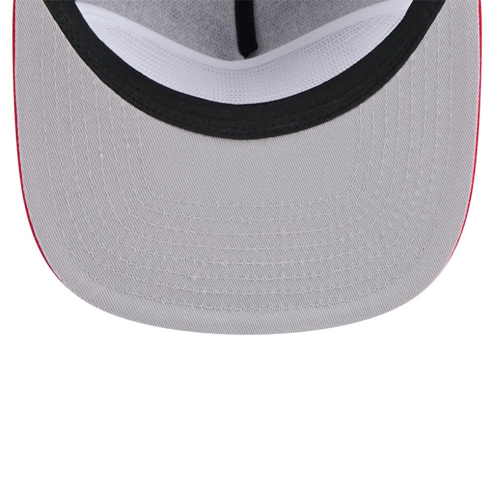 Boston Red Sox Throwback Meshback Golfer Hat Black | New Era