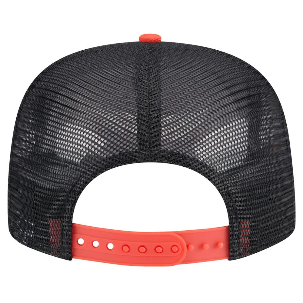 Houston Astros Throwback Meshback Golfer Hat Black | New Era