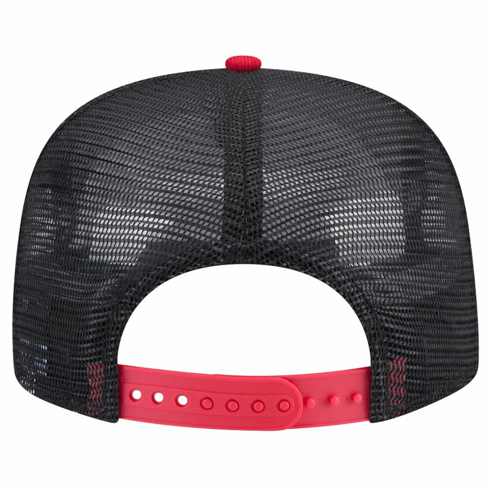 Minnesota Twins Throwback Meshback Golfer Hat Black | New Era