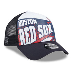 Boston Red Sox Youth Boom 9FORTY Adjustable Hat Navy | New Era