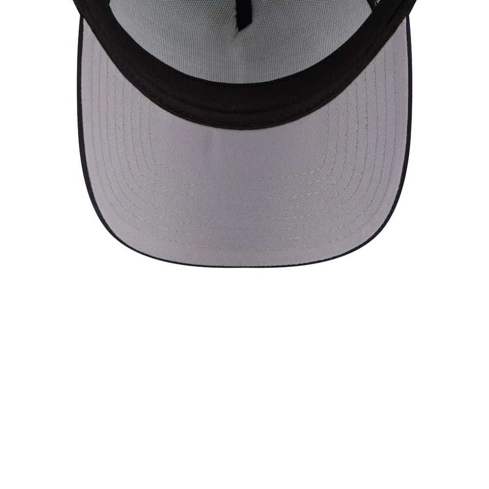 New York Yankees Women's Throwback Team Foam Front A-Frame Trucker 9FORTY Adjustable Hat White/Navy | New Era