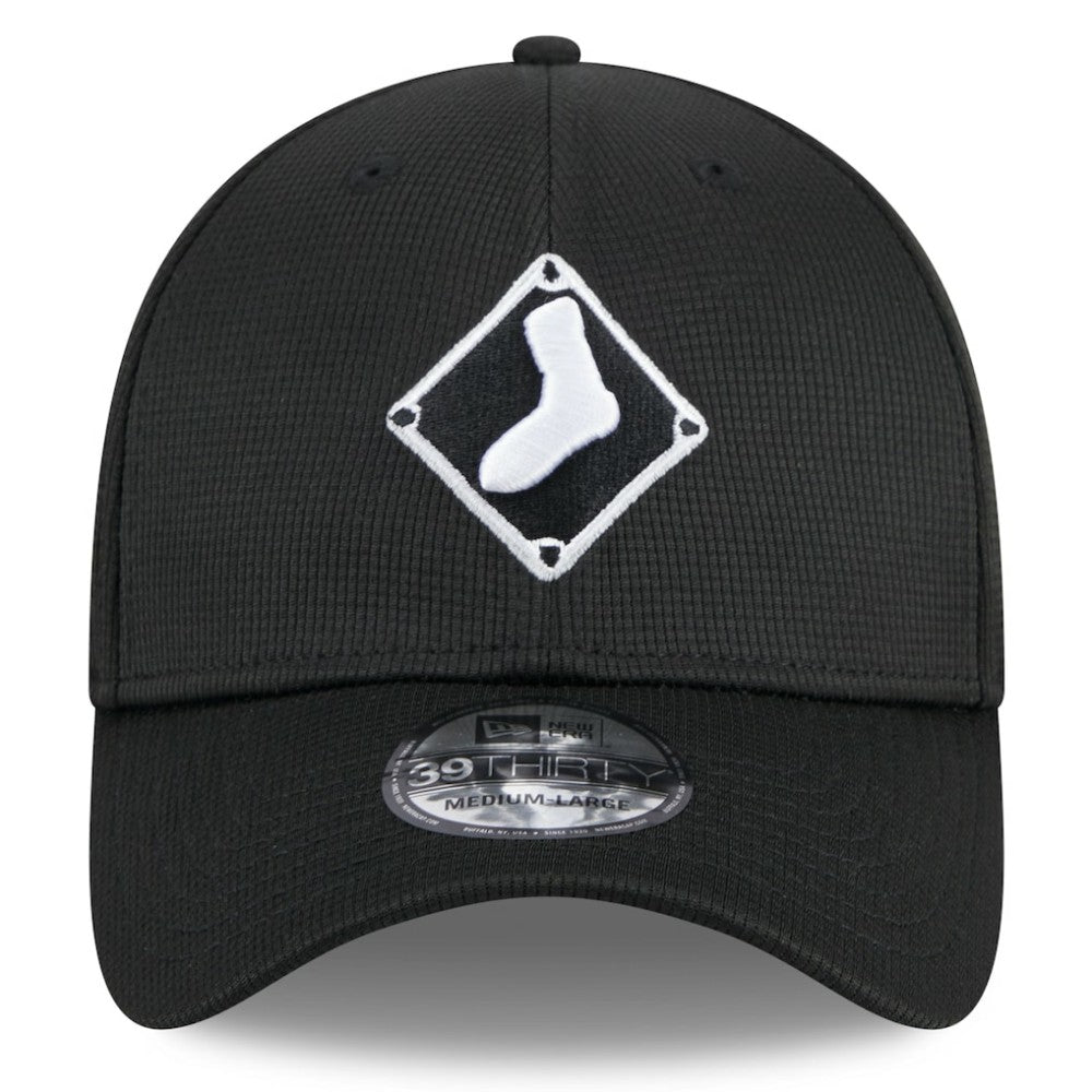Chicago White Sox 2025 Batting Practice 39THIRTY Flex Hat Black | New Era
