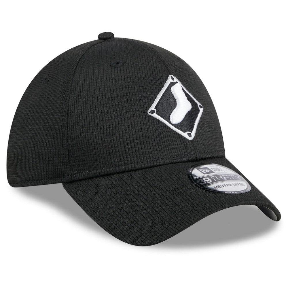 Chicago White Sox 2025 Batting Practice 39THIRTY Flex Hat Black | New Era