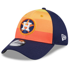 Houston Astros 2025 Batting Practice 39THIRTY Flex Hat Orange | New Era