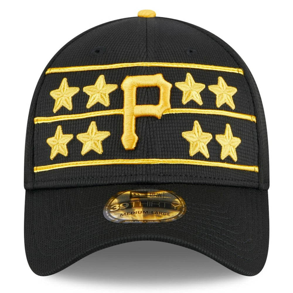 Pittsburgh Pirates 2025 Batting Practice 39THIRTY Flex Hat Black | New Era