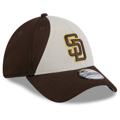 San Diego Padres 2025 Batting Practice 39THIRTY Flex Hat Brown | New Era
