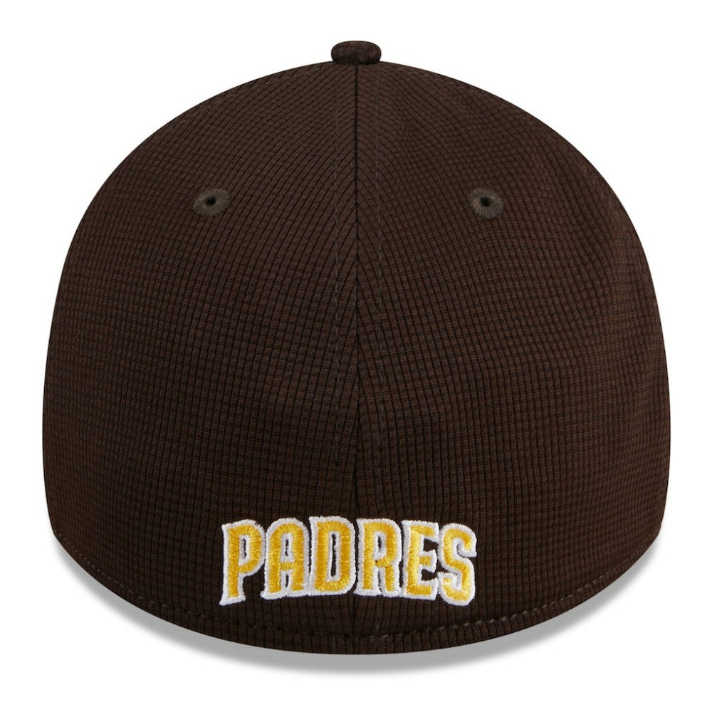 San Diego Padres 2025 Batting Practice 39THIRTY Flex Hat Brown | New Era