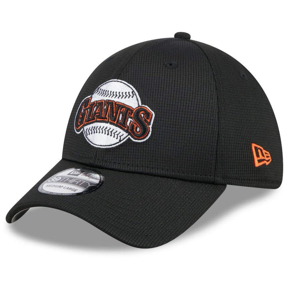 San Francisco Giants 2025 Batting Practice 39THIRTY Flex Hat Black | New Era