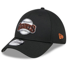 San Francisco Giants 2025 Batting Practice 39THIRTY Flex Hat Black | New Era