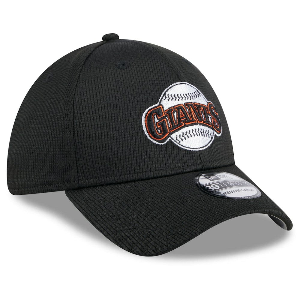 San Francisco Giants 2025 Batting Practice 39THIRTY Flex Hat Black | New Era