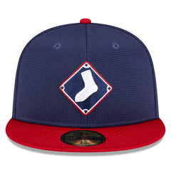 Chicago White Sox 2025 Batting Practice 59FIFTY Fitted Hat Navy | New Era