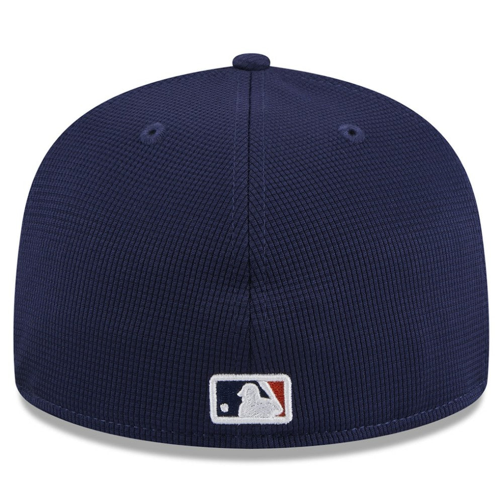Houston Astros 2025 Batting Practice 59FIFTY Fitted Hat Orange | New Era