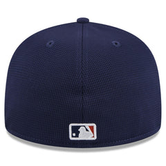 Houston Astros 2025 Batting Practice 59FIFTY Fitted Hat Orange | New Era