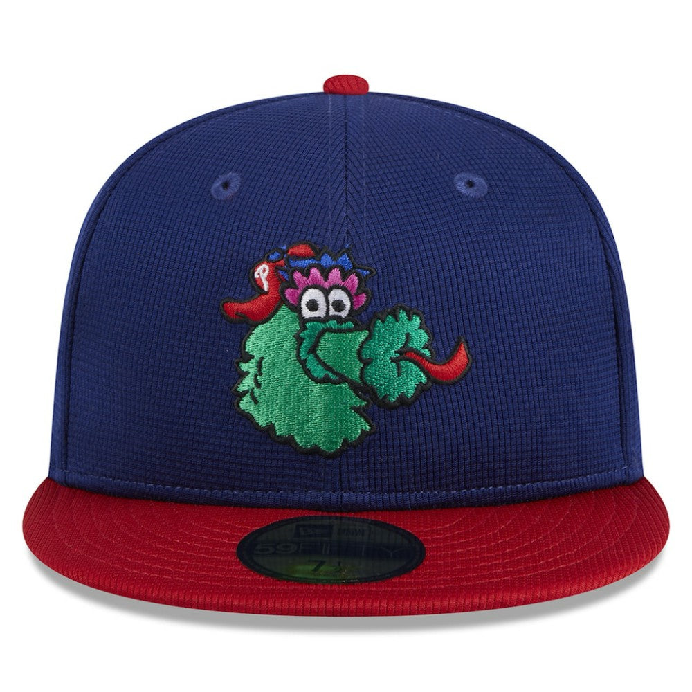 Philadelphia Phillies 2025 Batting Practice 59FIFTY Fitted Hat Navy | New Era