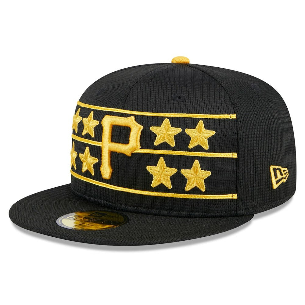 Pittsburgh Pirates 2025 Batting Practice 59FIFTY Fitted Hat Black | New Era