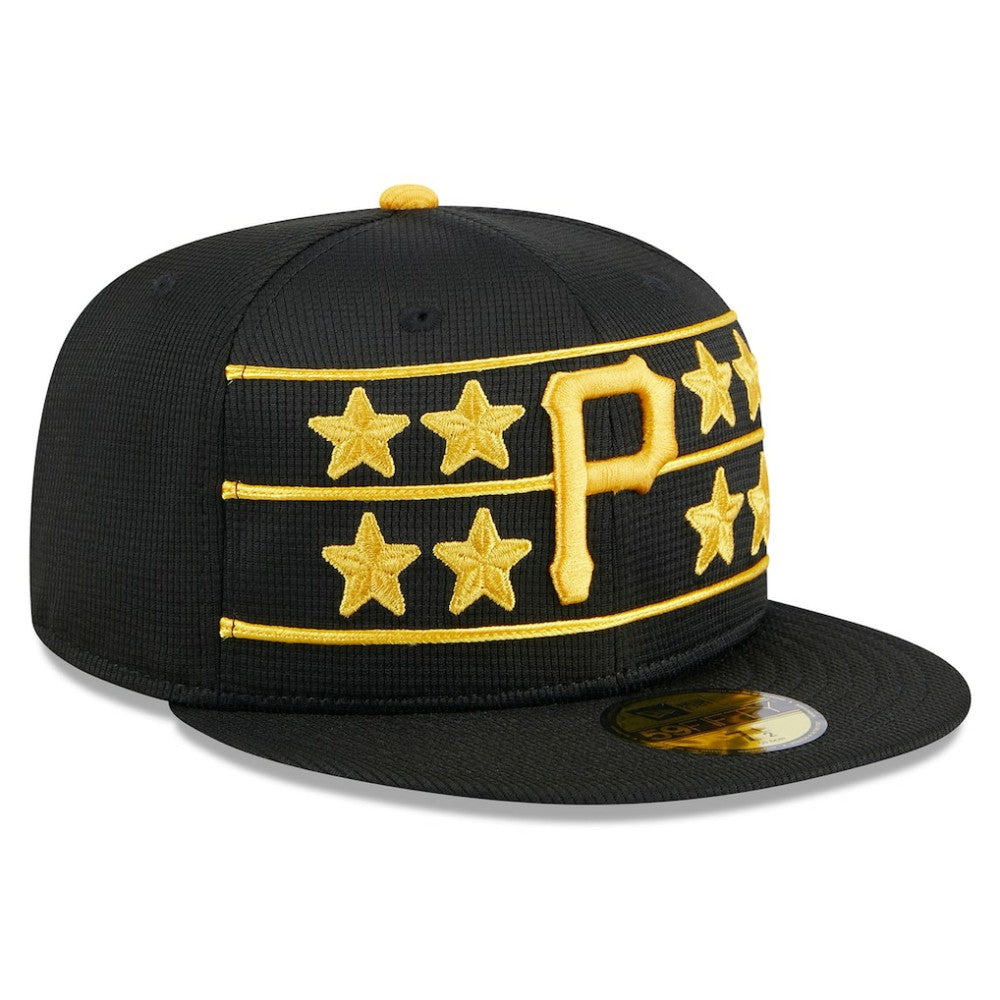 Pittsburgh Pirates 2025 Batting Practice 59FIFTY Fitted Hat Black | New Era