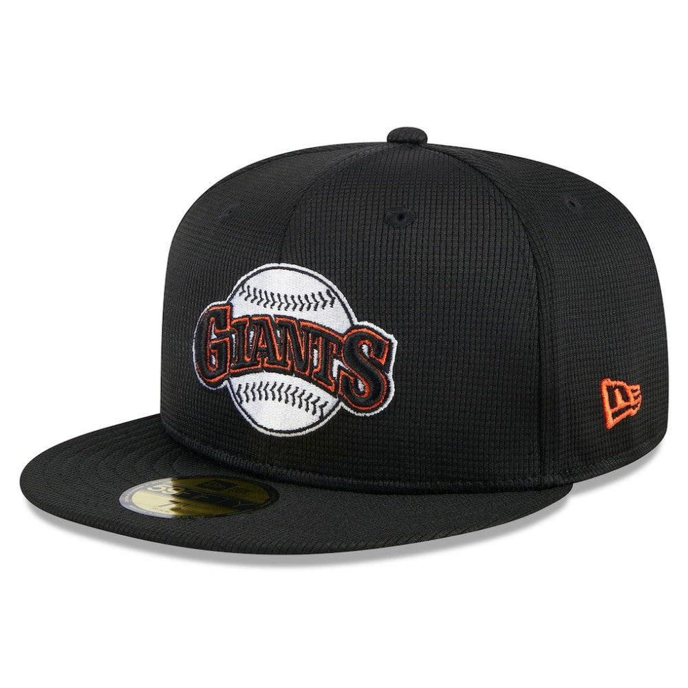 San Francisco Giants 2025 Batting Practice 59FIFTY Fitted Hat Black | New Era