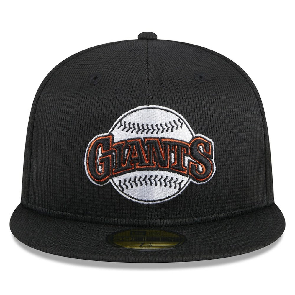 San Francisco Giants 2025 Batting Practice 59FIFTY Fitted Hat Black | New Era