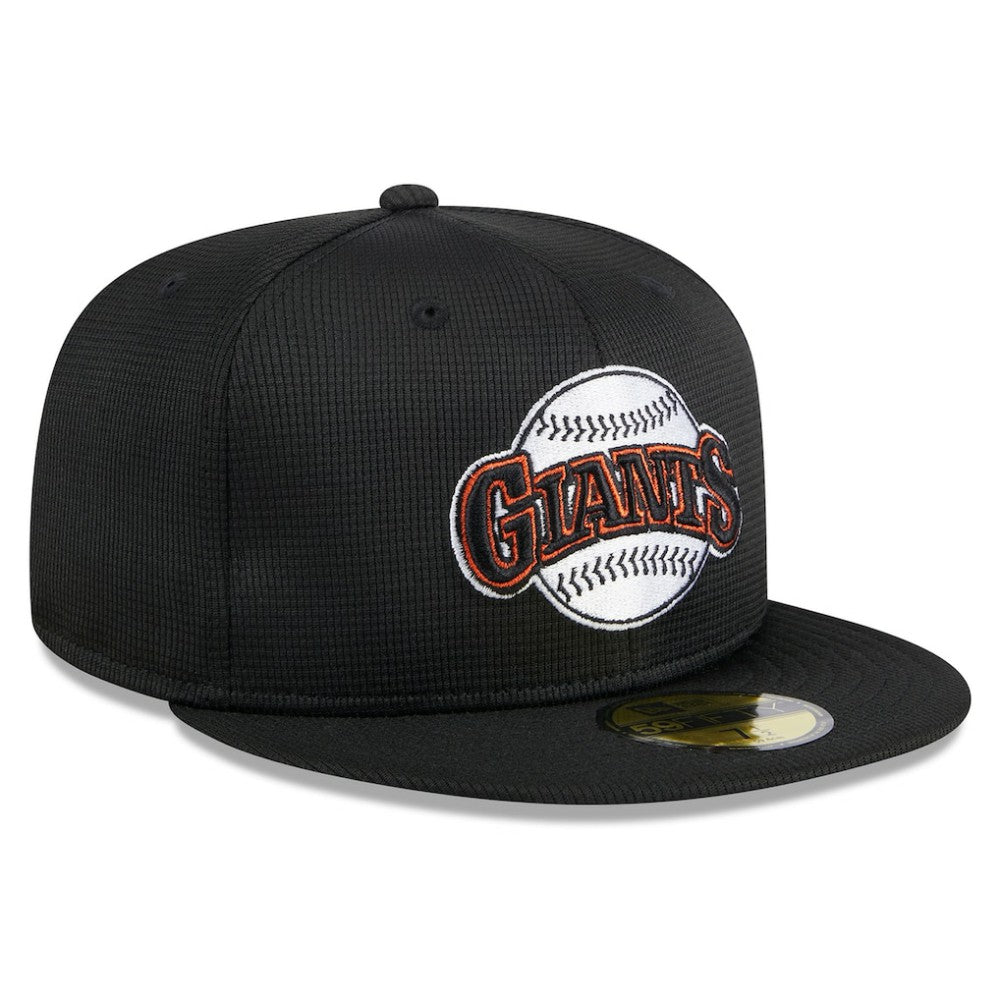 San Francisco Giants 2025 Batting Practice 59FIFTY Fitted Hat Black | New Era