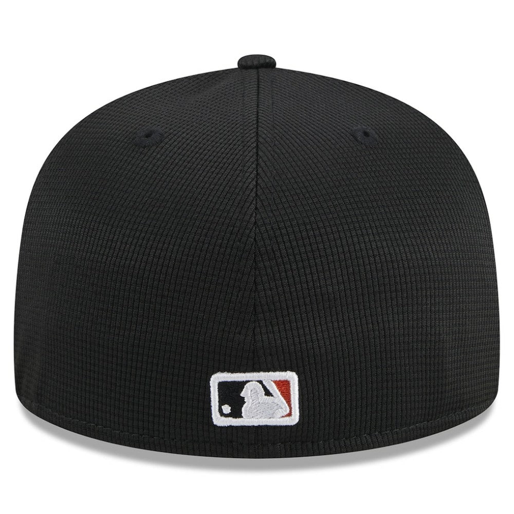 San Francisco Giants 2025 Batting Practice 59FIFTY Fitted Hat Black | New Era