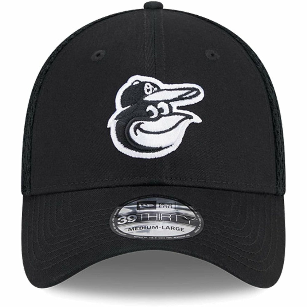 Baltimore Orioles Neo 39THIRTY Flex Hat Black/White | New Era