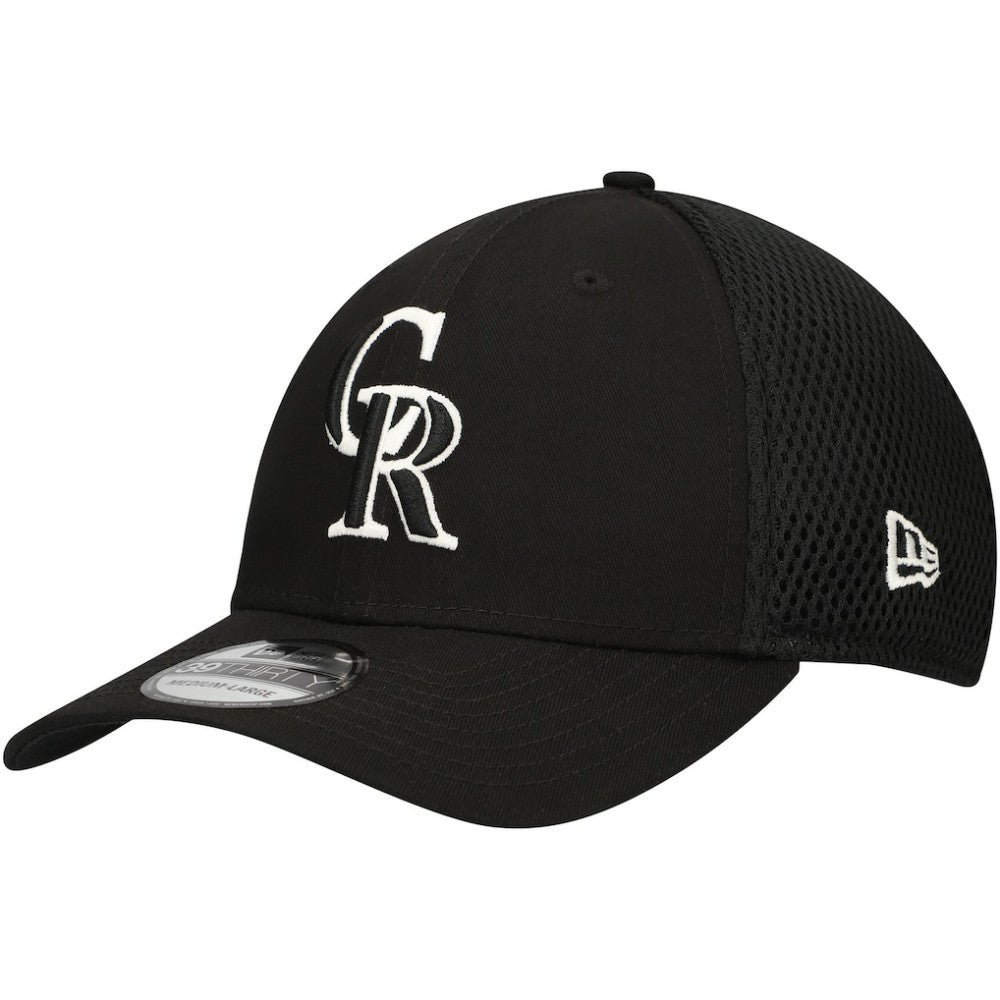 Colorado Rockies Neo 39THIRTY Flex Hat Black/White | New Era