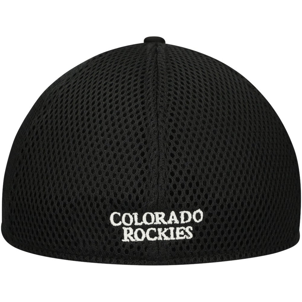 Colorado Rockies Neo 39THIRTY Flex Hat Black/White | New Era