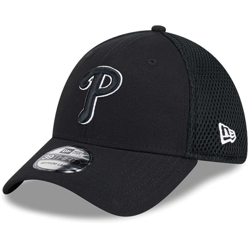 Philadelphia Phillies Neo 39THIRTY Flex Hat Black/White | New Era