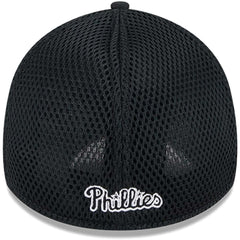 Philadelphia Phillies Neo 39THIRTY Flex Hat Black/White | New Era