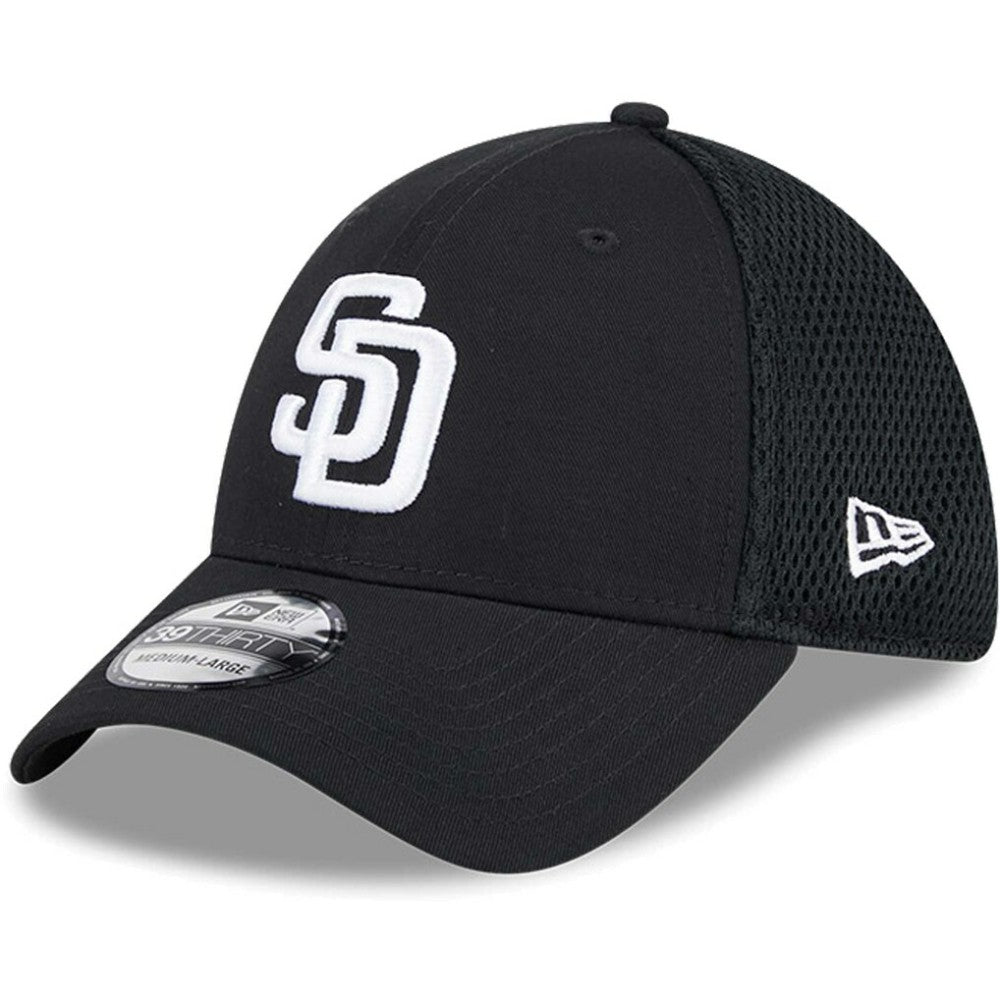 San Diego Padres Neo 39THIRTY Flex Hat Black/White | New Era