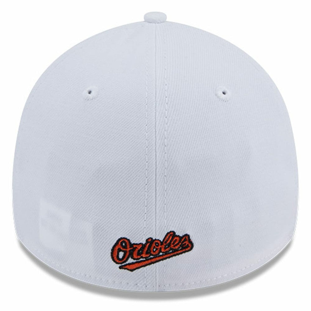 Baltimore Orioles 39THIRTY Flex Hat White | New Era