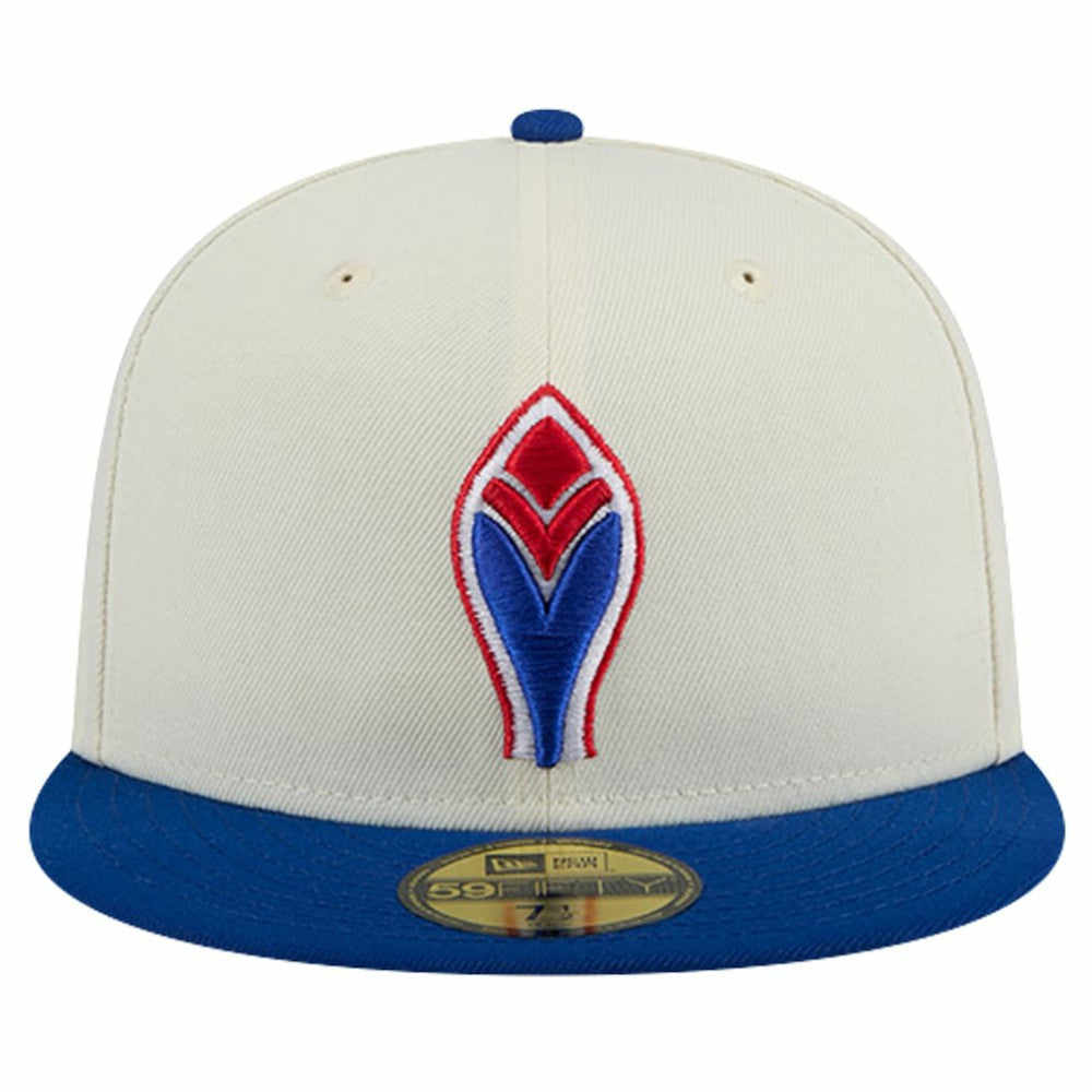 Atlanta Braves Cooperstown Collection Alternate Chrome 59FIFTY Fitted Hat Cream | New Era