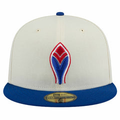 Atlanta Braves Cooperstown Collection Alternate Chrome 59FIFTY Fitted Hat Cream | New Era