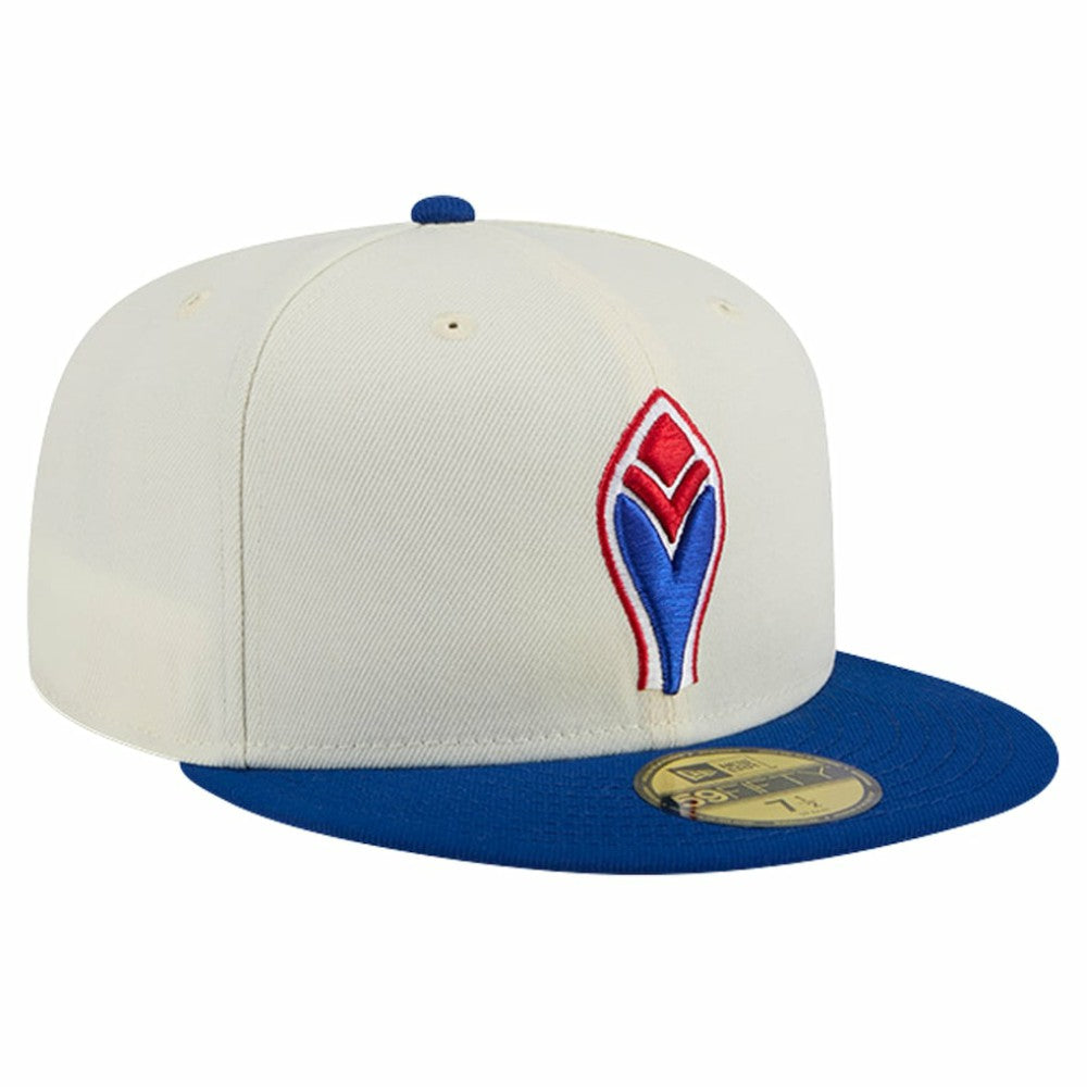 Atlanta Braves Cooperstown Collection Alternate Chrome 59FIFTY Fitted Hat Cream | New Era
