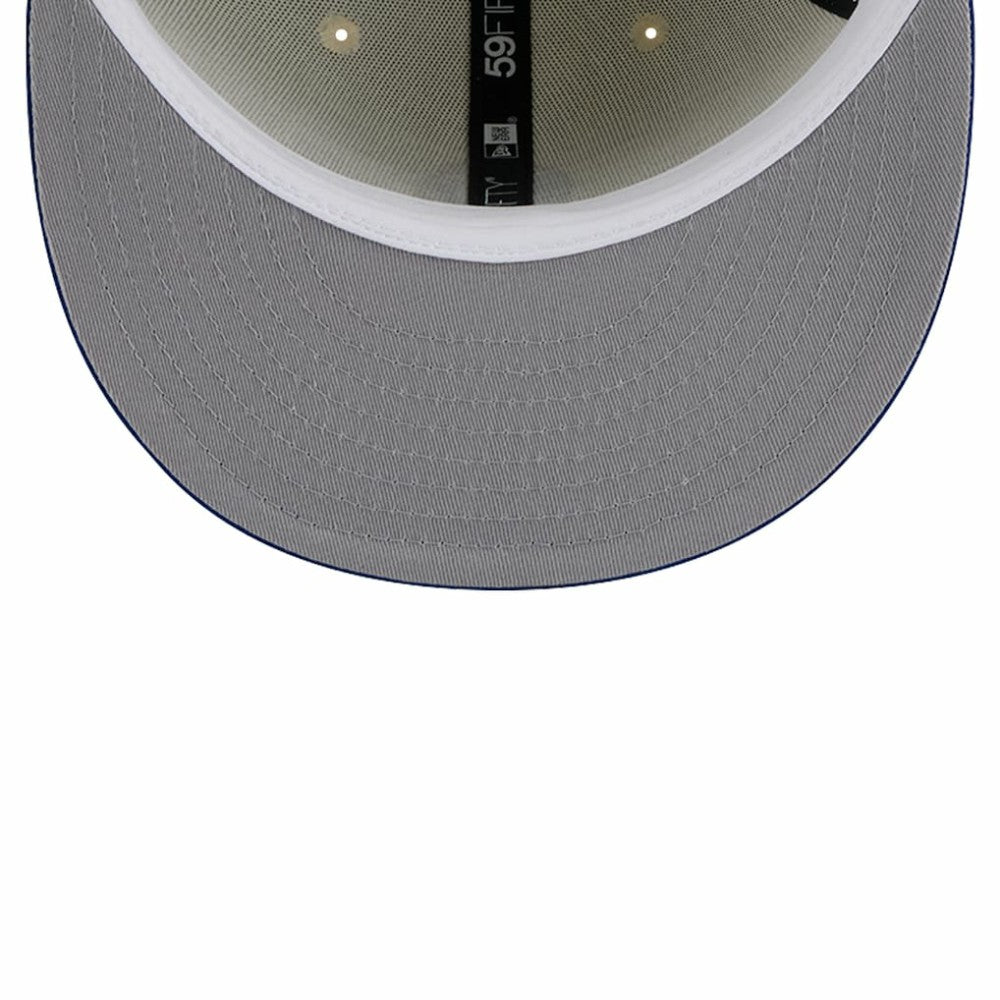 Atlanta Braves Cooperstown Collection Alternate Chrome 59FIFTY Fitted Hat Cream | New Era