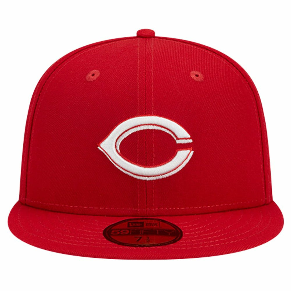 Cincinnati Reds Logo 59FIFTY Fitted Hat Red | New Era