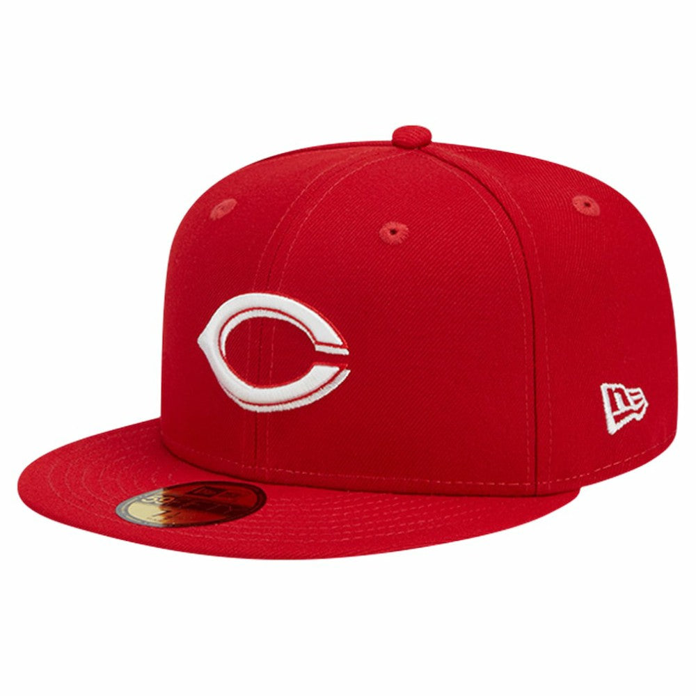 Cincinnati Reds Logo 59FIFTY Fitted Hat Red | New Era