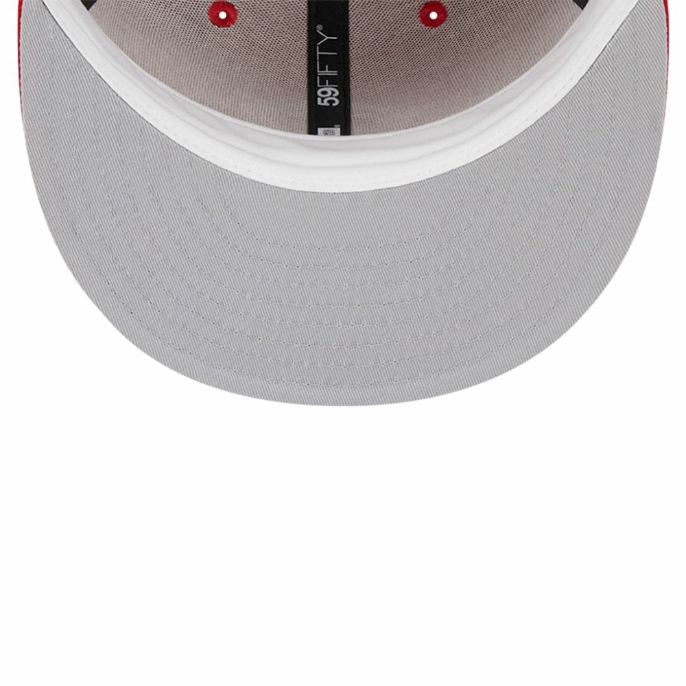 Cincinnati Reds Logo 59FIFTY Fitted Hat Red | New Era