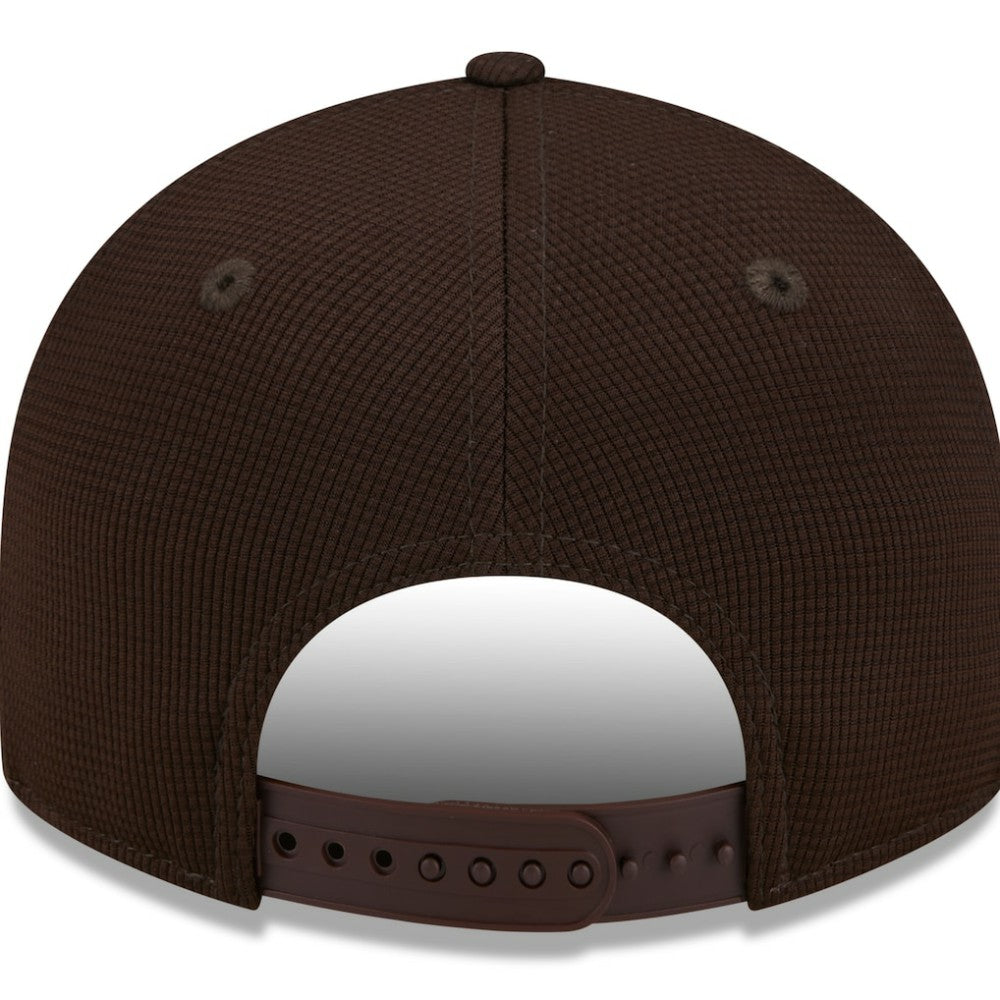 San Diego Padres 2025 Batting Practice Low Profile 9FIFTY Snapback Hat Brown | New Era