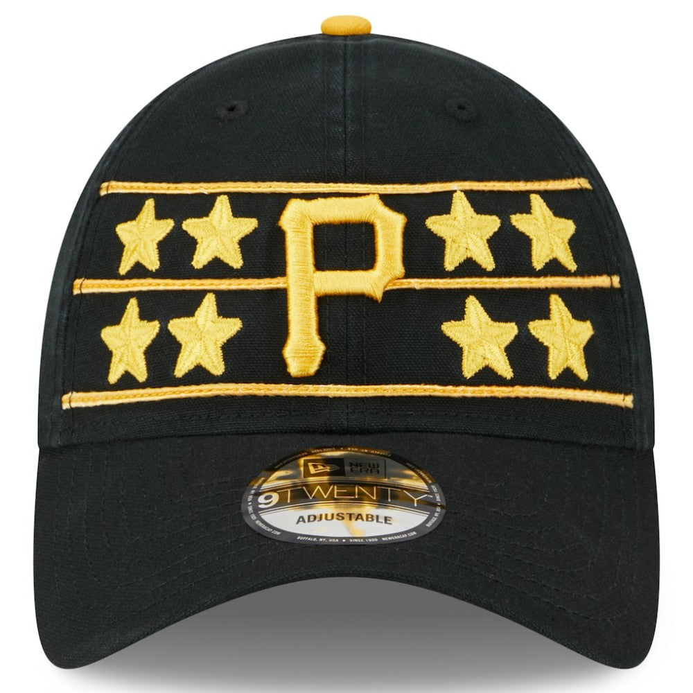 Pittsburgh Pirates Youth 2025 Batting Practice 9TWENTY Adjustable Hat Black | New Era