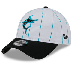 Miami Marlins 2025 Batting Practice 9TWENTY Adjustable Hat White | New Era