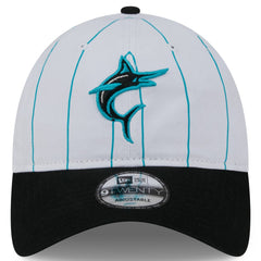 Miami Marlins 2025 Batting Practice 9TWENTY Adjustable Hat White | New Era