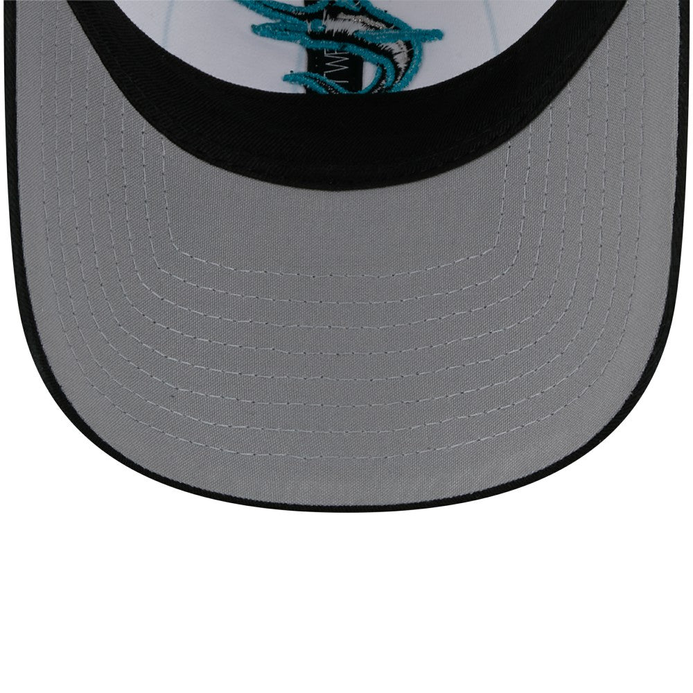 Miami Marlins 2025 Batting Practice 9TWENTY Adjustable Hat White | New Era