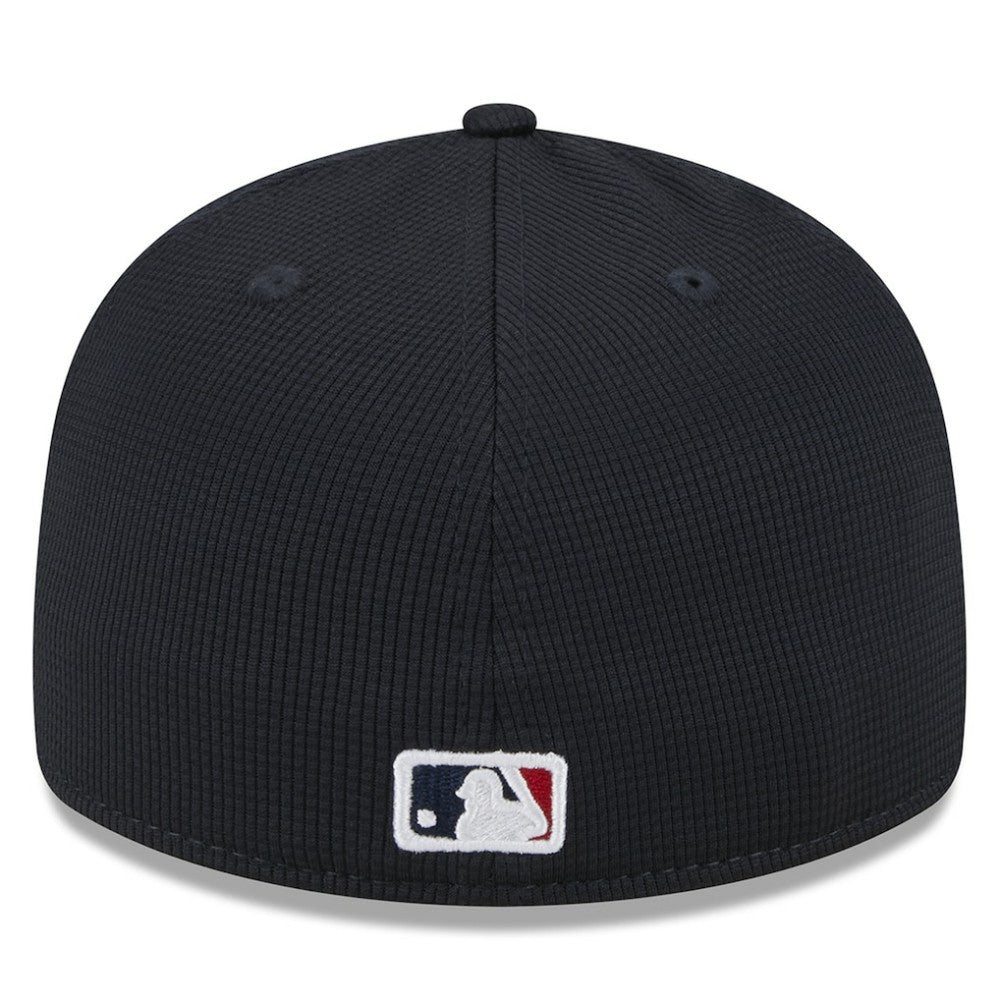 Atlanta Braves 2025 Batting Practice Low Profile 59FIFTY Fitted Hat White | New Era