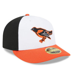Baltimore Orioles 2025 Batting Practice Low Profile 59FIFTY Fitted Hat White | New Era