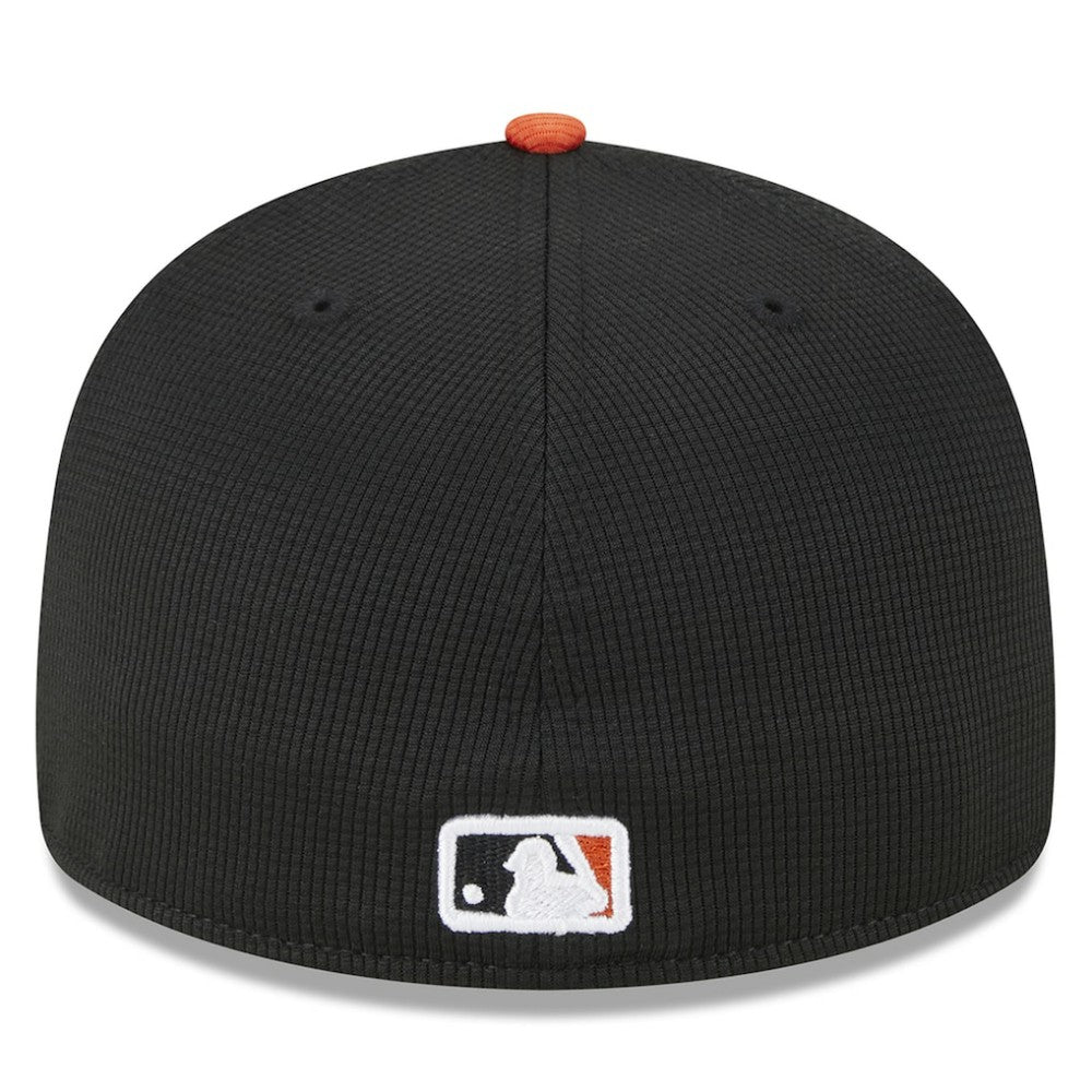 Baltimore Orioles 2025 Batting Practice Low Profile 59FIFTY Fitted Hat White | New Era