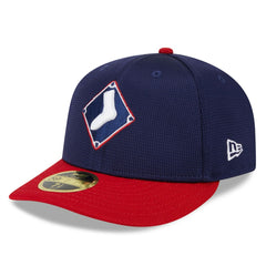 Chicago White Sox 2025 Batting Practice Low Profile 59FIFTY Fitted Hat Navy | New Era