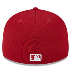 Cincinnati Reds 2025 Batting Practice Low Profile 59FIFTY Fitted Hat White | New Era
