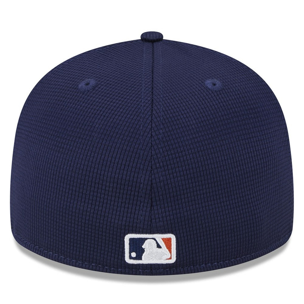 Houston Astros 2025 Batting Practice Low Profile 59FIFTY Fitted Hat Orange | New Era