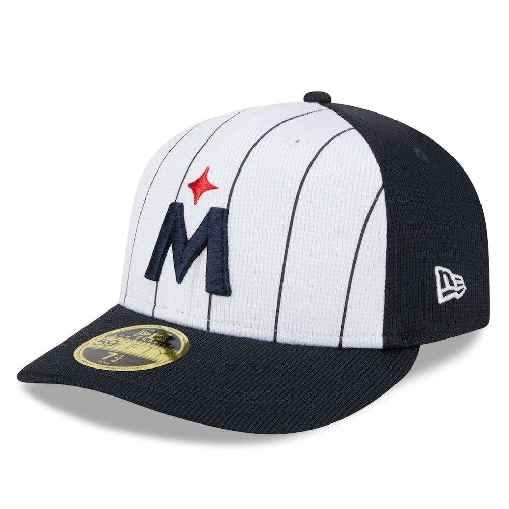Minnesota Twins 2025 Batting Practice Low Profile 59FIFTY Fitted Hat White | New Era